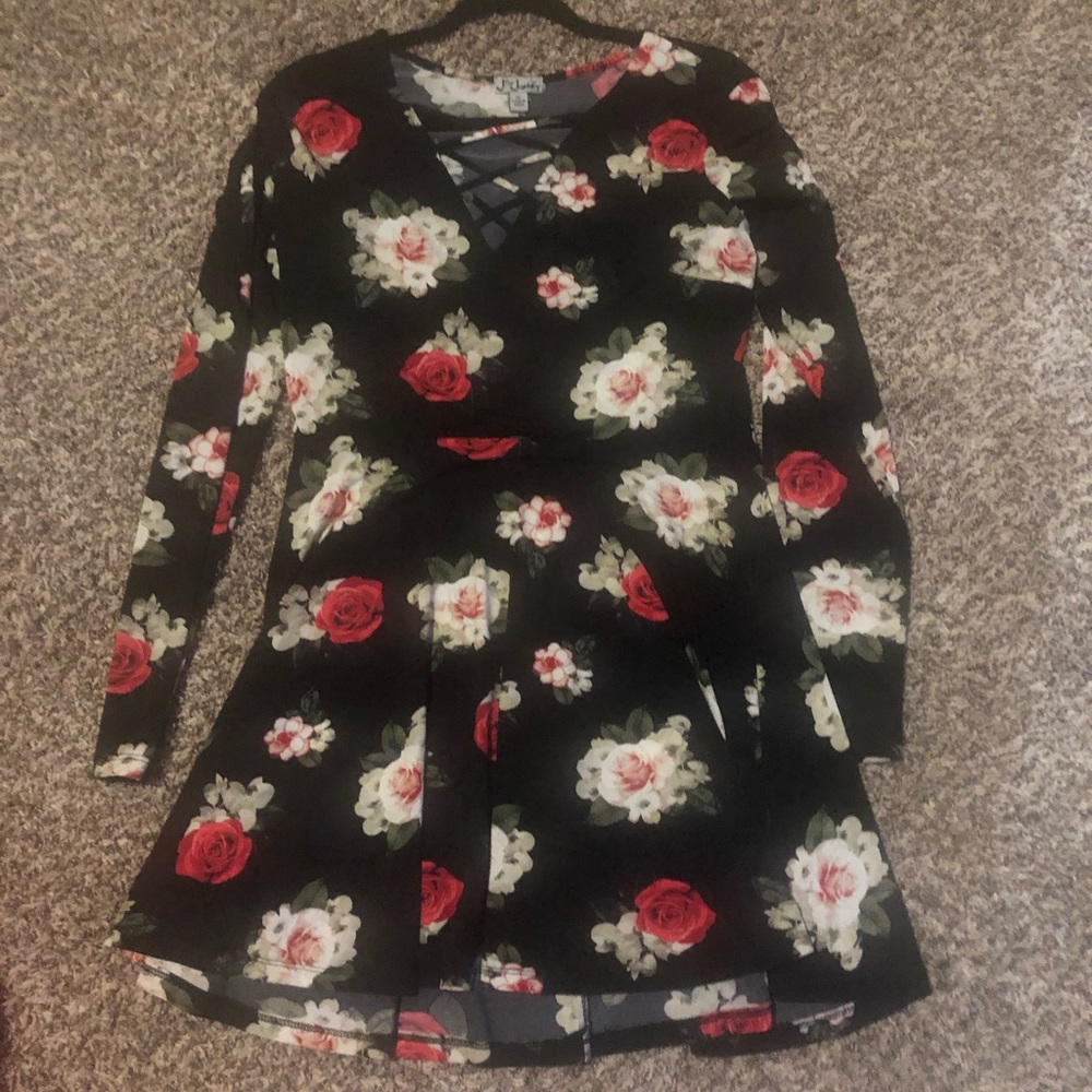 rose dress